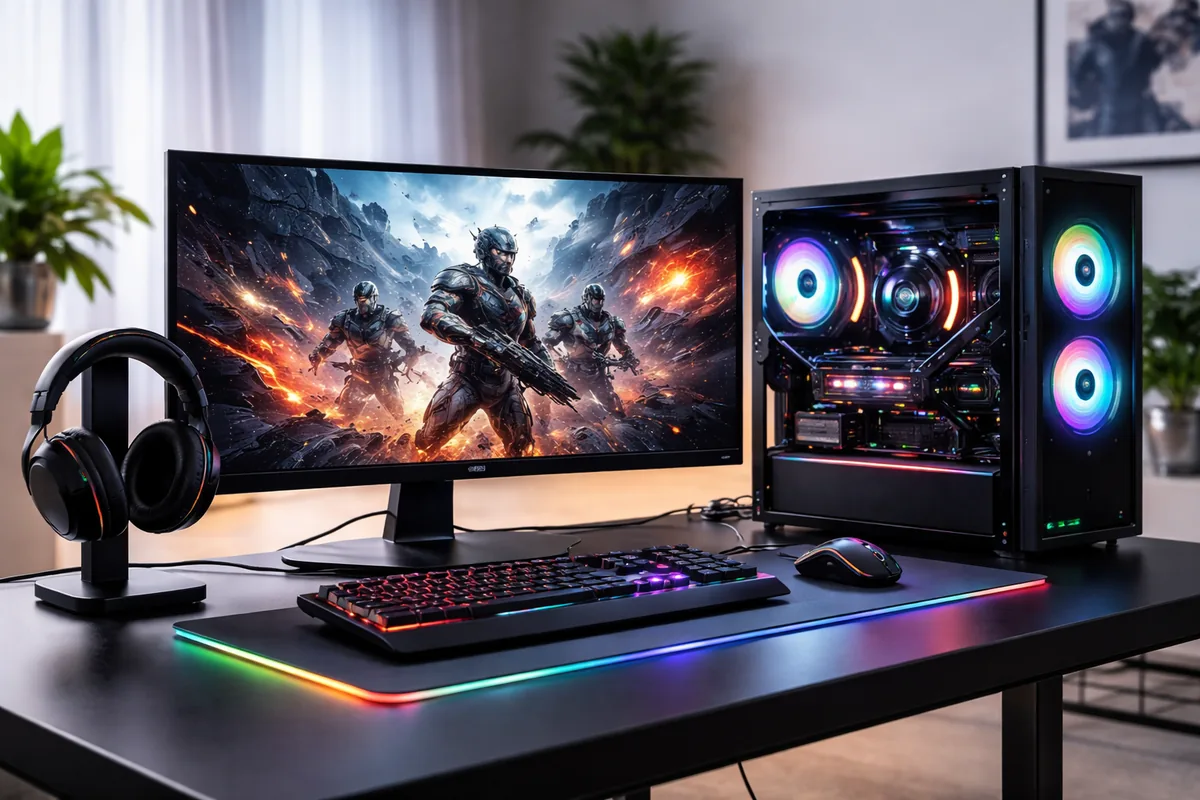 Quel matériel informatique utiliser pour jouer à des jeux vidéo en haute définition